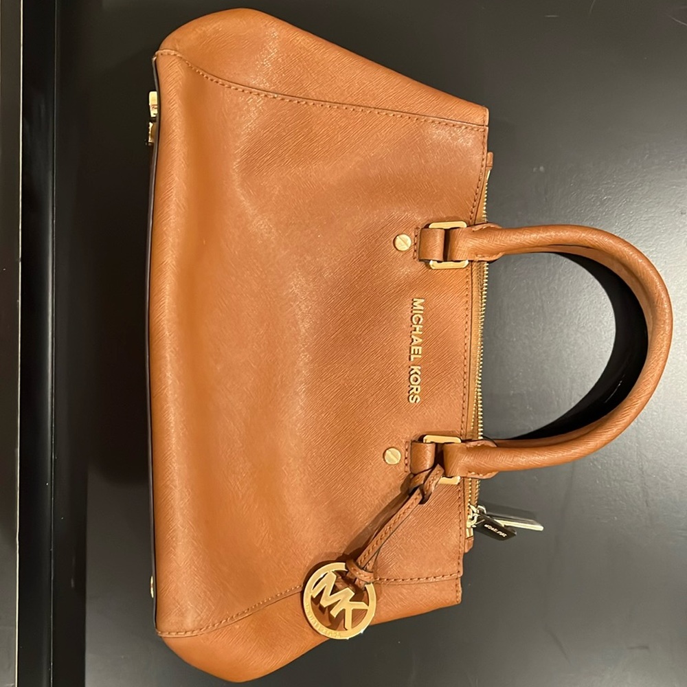 Michael Kors leather handbag